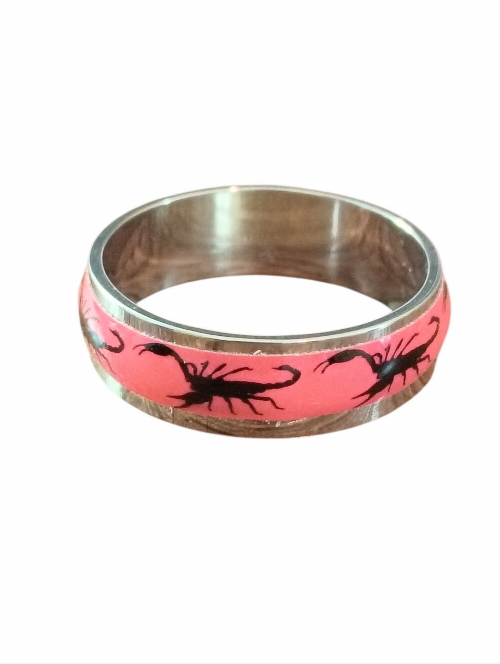 stainless steel scorpion ring